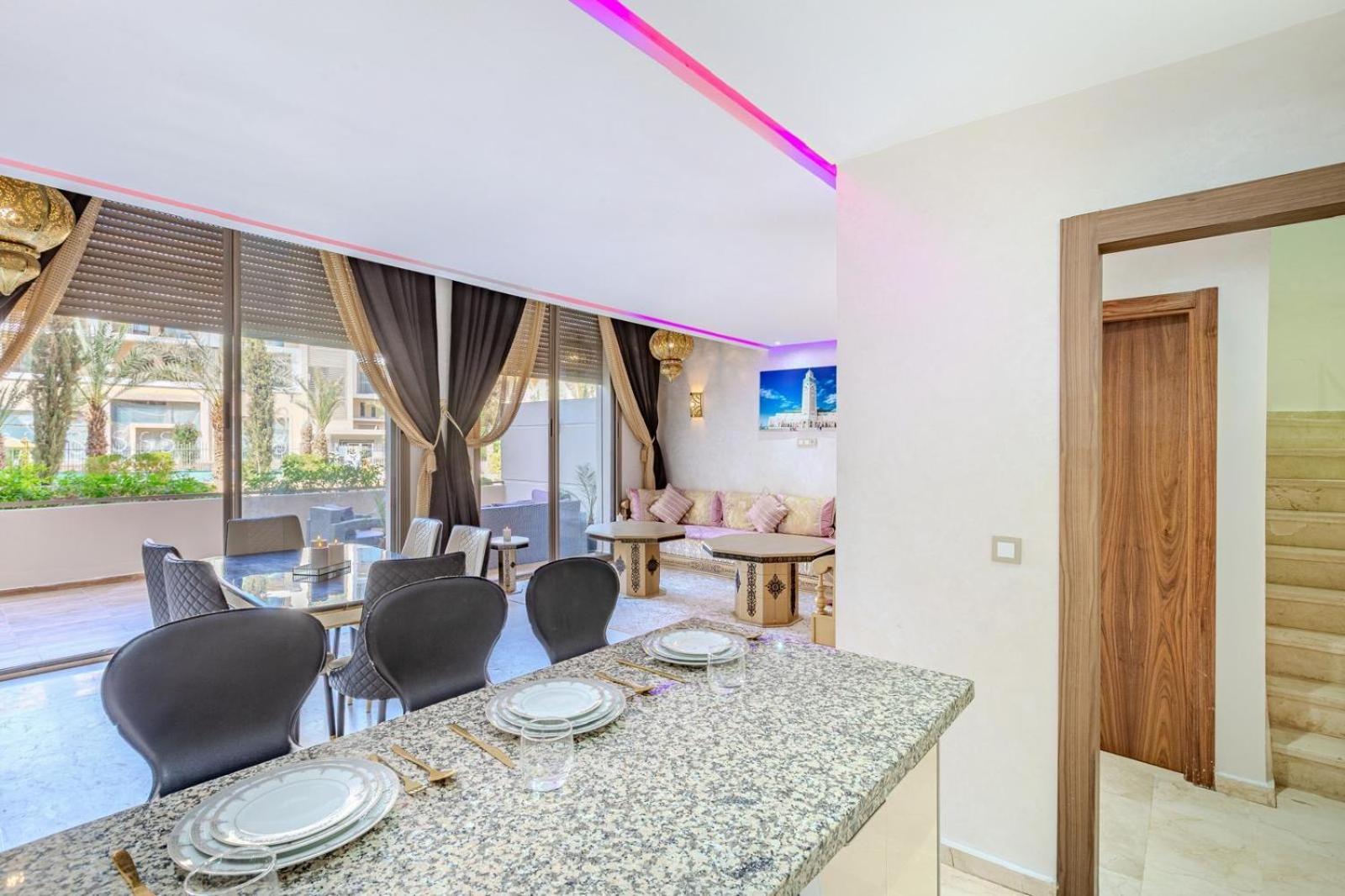 דירות מרקש Royal Deluxe Gold - Marrakech, Luxe Pool View מראה חיצוני תמונה