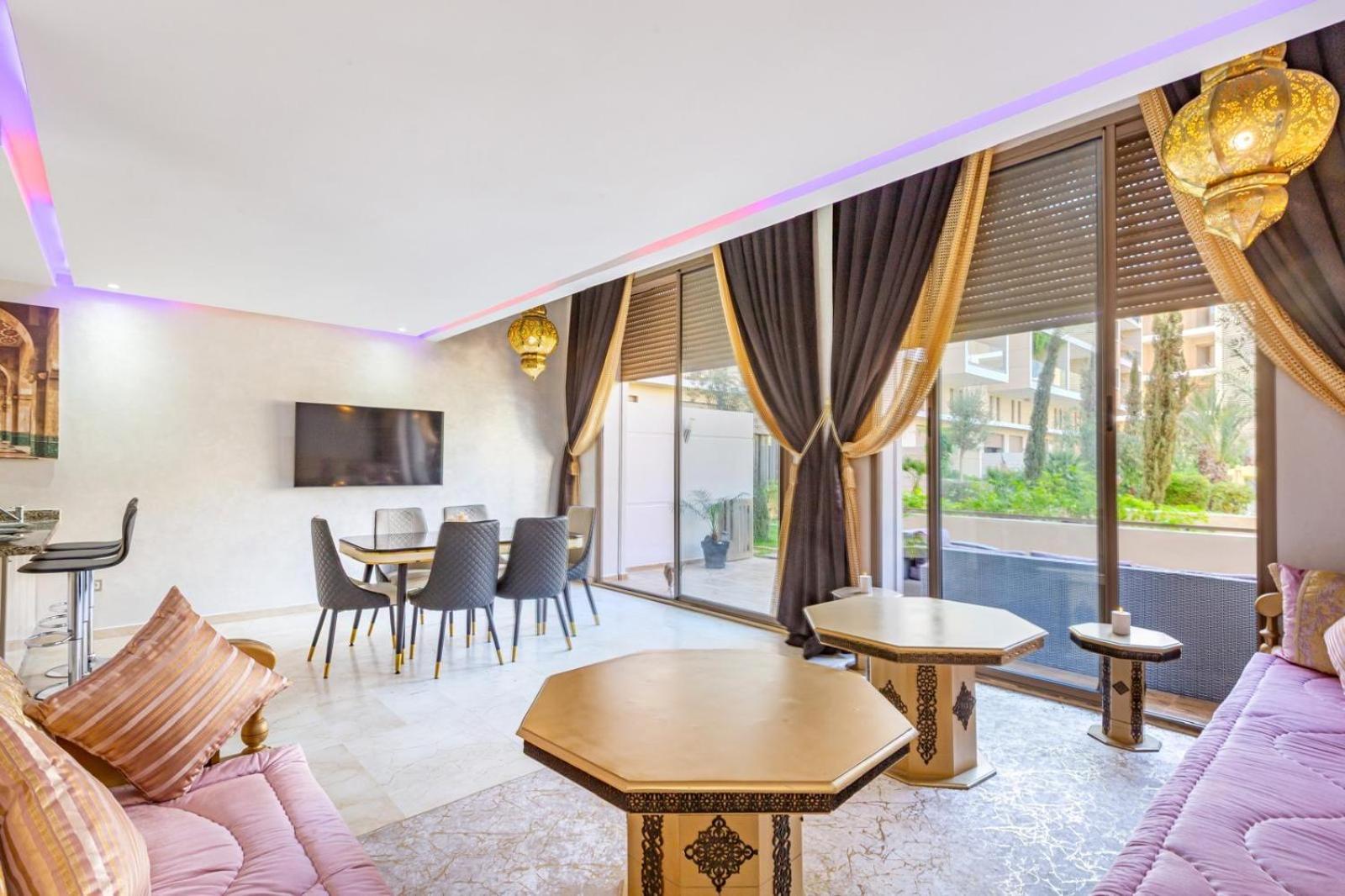 דירות מרקש Royal Deluxe Gold - Marrakech, Luxe Pool View מראה חיצוני תמונה