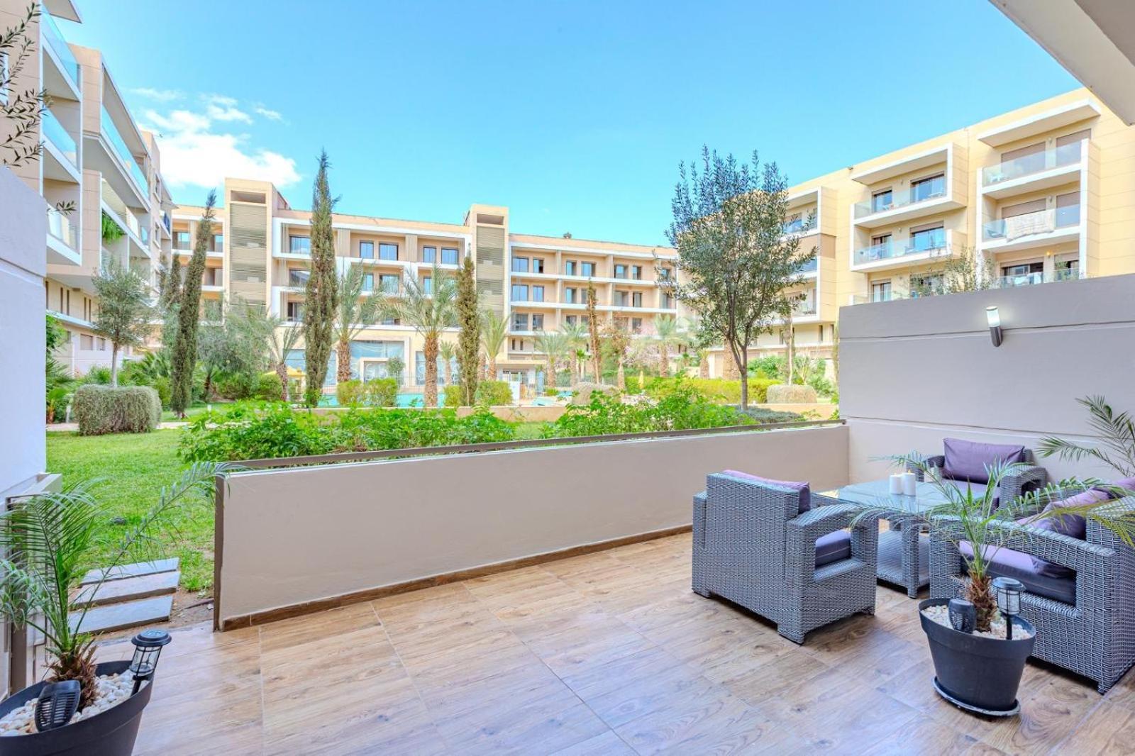 דירות מרקש Royal Deluxe Gold - Marrakech, Luxe Pool View מראה חיצוני תמונה