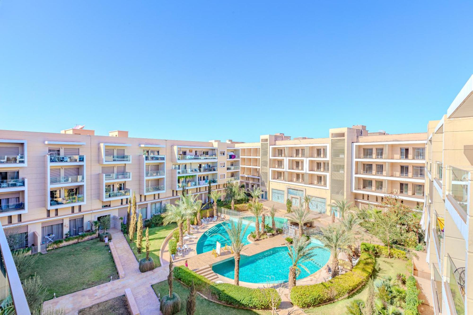 דירות מרקש Royal Deluxe Gold - Marrakech, Luxe Pool View מראה חיצוני תמונה