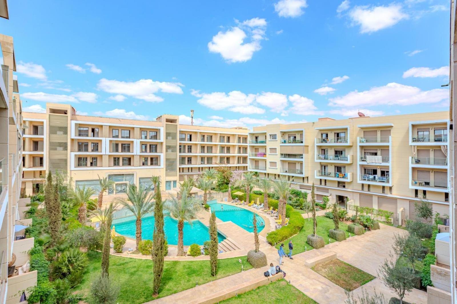 דירות מרקש Royal Deluxe Gold - Marrakech, Luxe Pool View מראה חיצוני תמונה